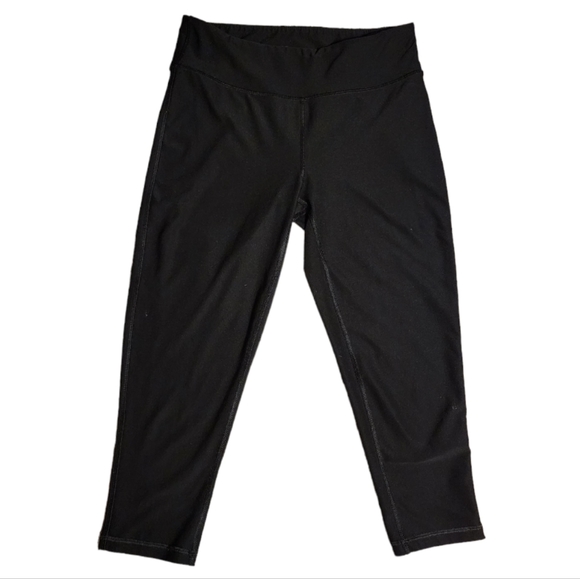X PBX Pro Black Cropped Leggings Size Small - Picture 1 of 3